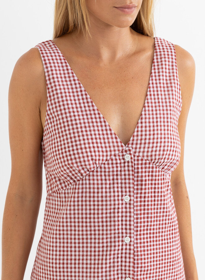 Lola Check Mini Dress