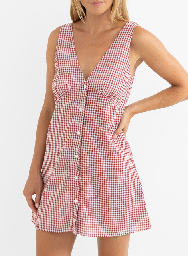 Lola Check Mini Dress
