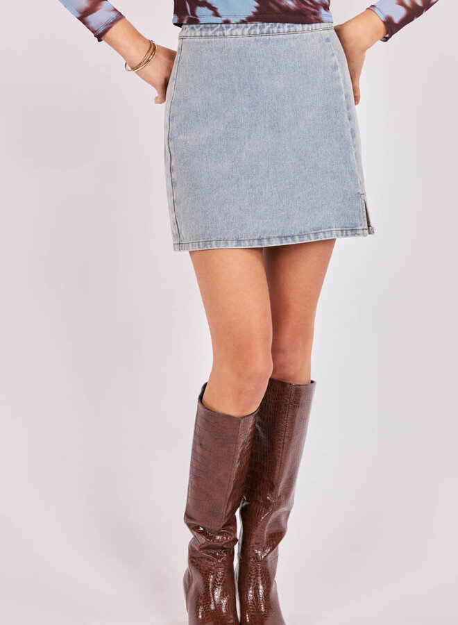 Metropolos Denim Skirt