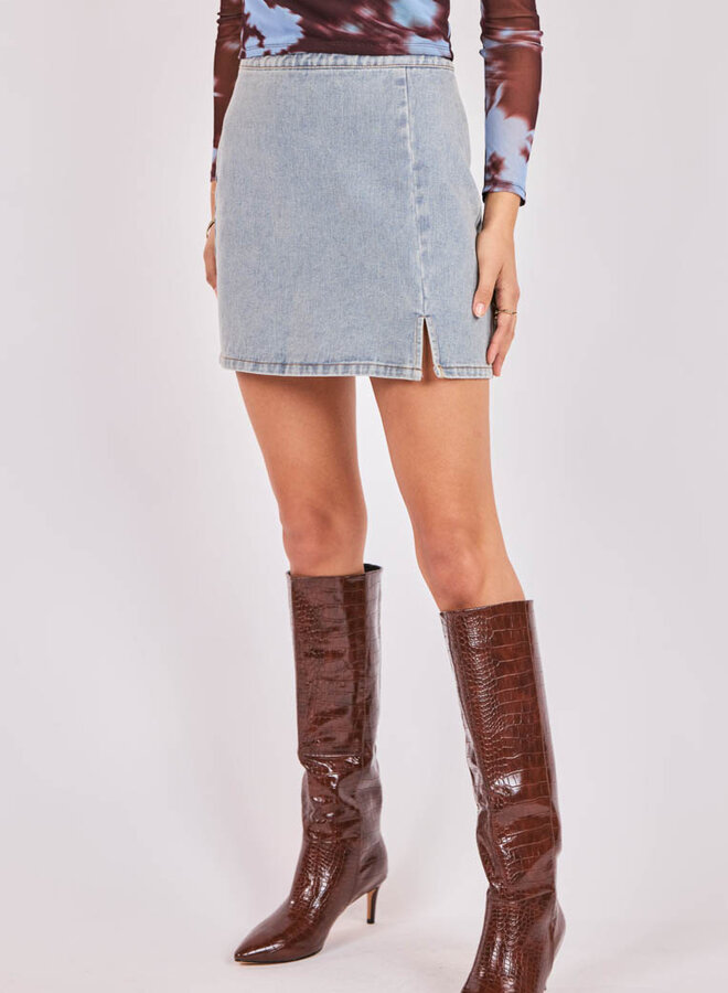 Metropolos Denim Skirt