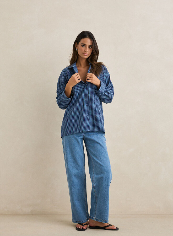 Serene Oversized Long Sleeve Shirt