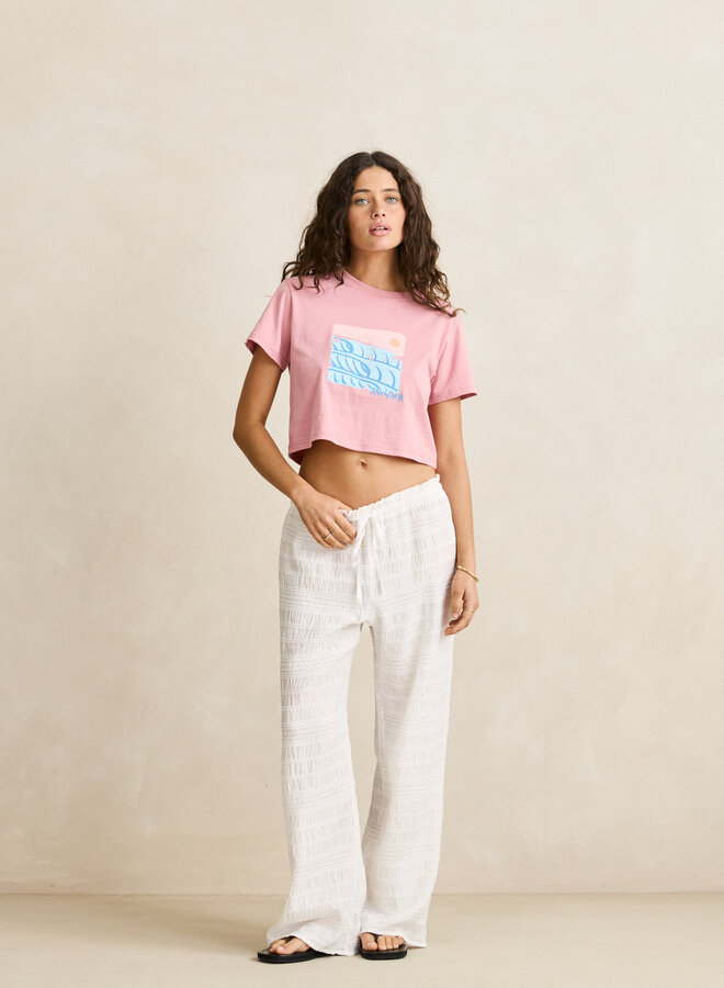 Ocean Crop Crew Tee