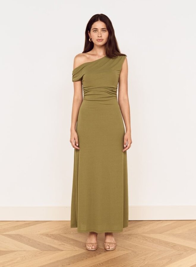 Aster Mesh Midi Dress