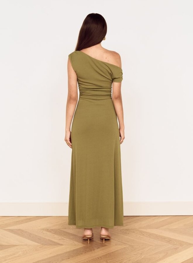Aster Mesh Midi Dress