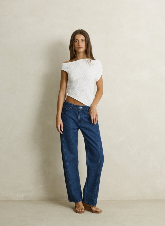 Maya Lace Asymetric Top