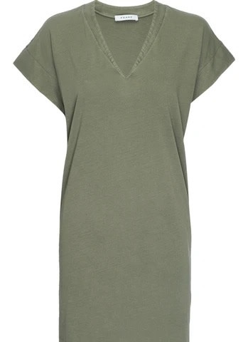frame le v mini dress