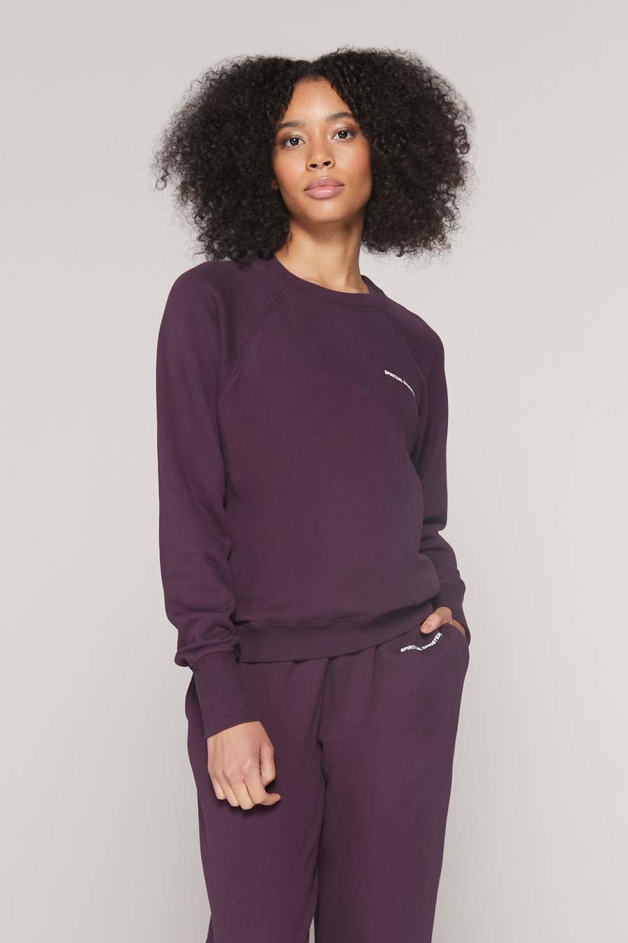 spiritual gangster Bridget raglan pullover