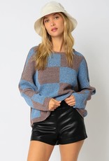 stardust Large Checkered Sweater