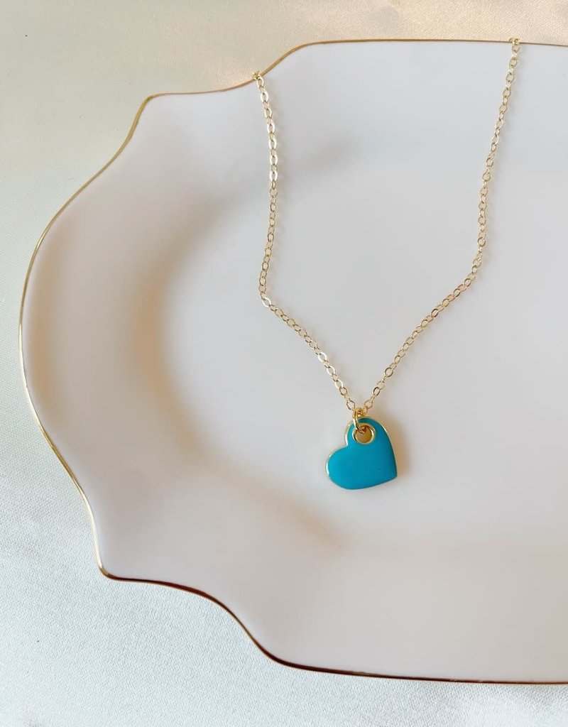 Go to Heart Necklace 14K Gold Filled