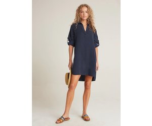 Bella Dahl long sleeve a line shirt dress