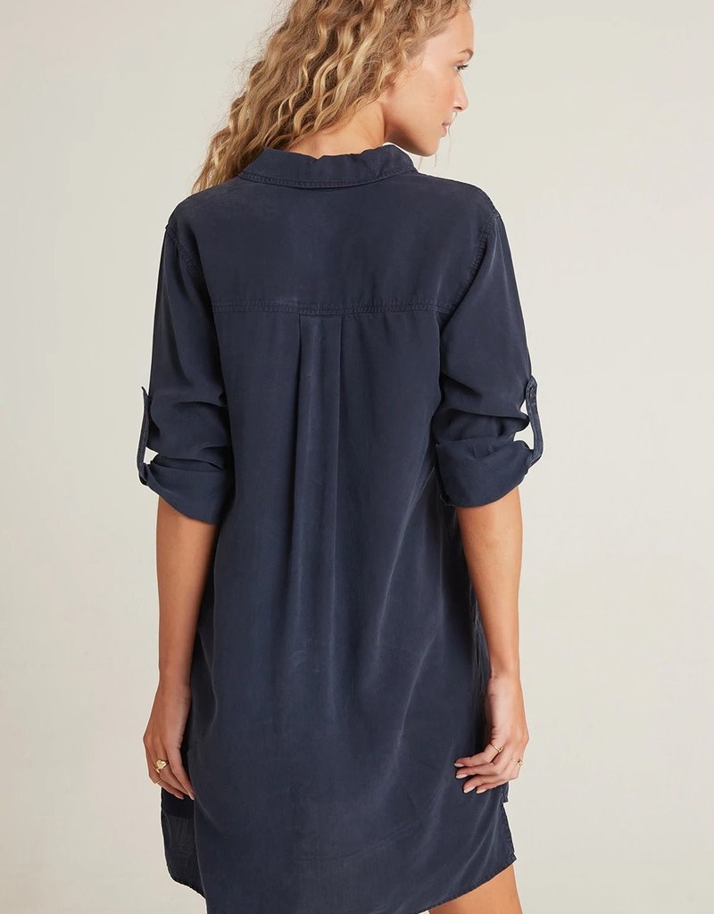 long sleeve a-line shirt dress - Wish List YYZ