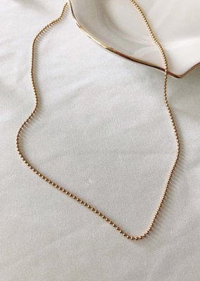 Ball Chain Necklace - Gold Filled