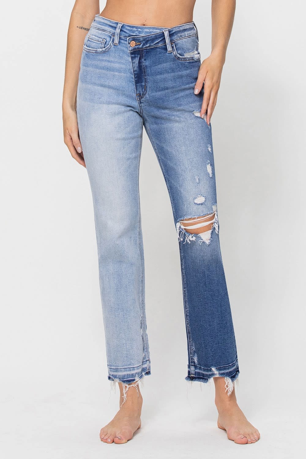 Criss Cross Boyfriend Jeans - Wish List YYZ