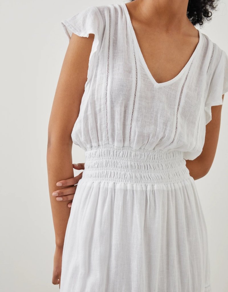 Rails Tara White Lace Detail Dress