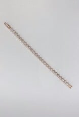 Diamond Studded Bracelet Rose Gold