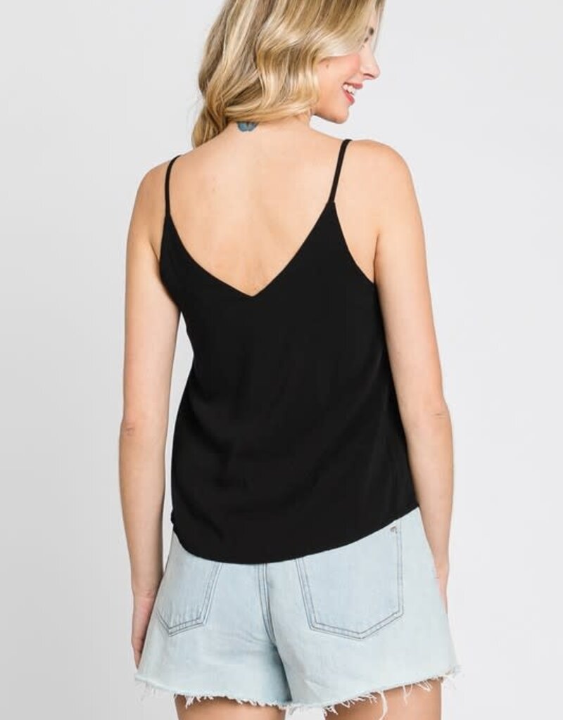 Stardust Pre-Washed Challis Cami Swing Top