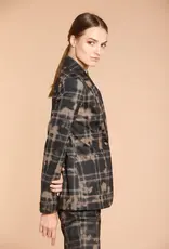 Masons Plaid Bleached Blazer