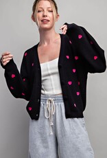 Scout Isabella Heart Embroidered Cardi