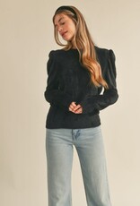 Scout Tula Fuzzy Puff Sleeve Sweater