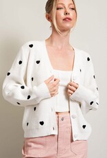 Scout Isabella Heart Embroidered Cardi