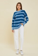 Scout Sylvie Striped Oversized Sweater