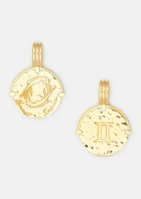 Deux Lions Gemini Zodiac Necklace