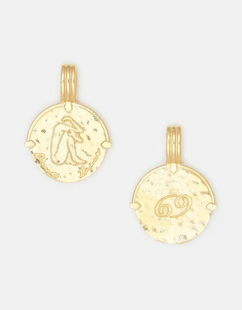 Deux Lions Cancer Zodiac Necklace