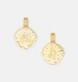Deux Lions Leo Zodiac Necklace