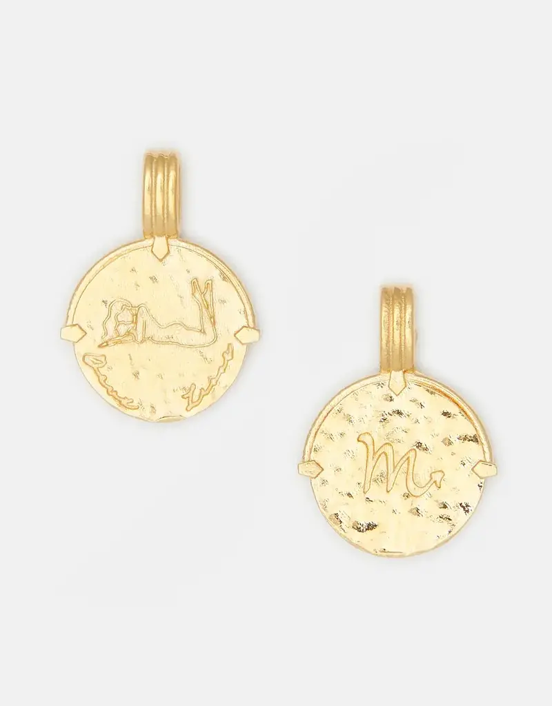 Deux Lions Scorpio Zodiac Necklace