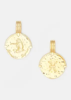 Deux Lions Pisces Zodiac Necklace
