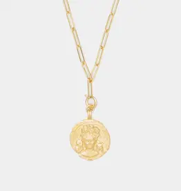 Deux Lions Frida on Cairo Chain Necklace