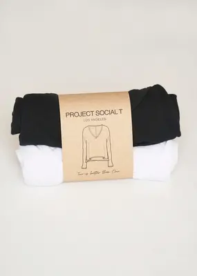 project social t Mae Textured L/S 2-Pack