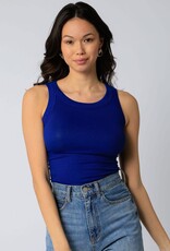 Scout Ribbed Fitted Scoop Neck Tank Top