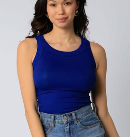 Scout Ribbed Fitted Scoop Neck Tank Top