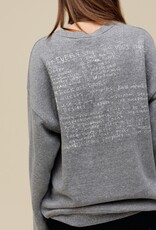 Daydreamer Kurt Cobain Notebook Sweatshirt