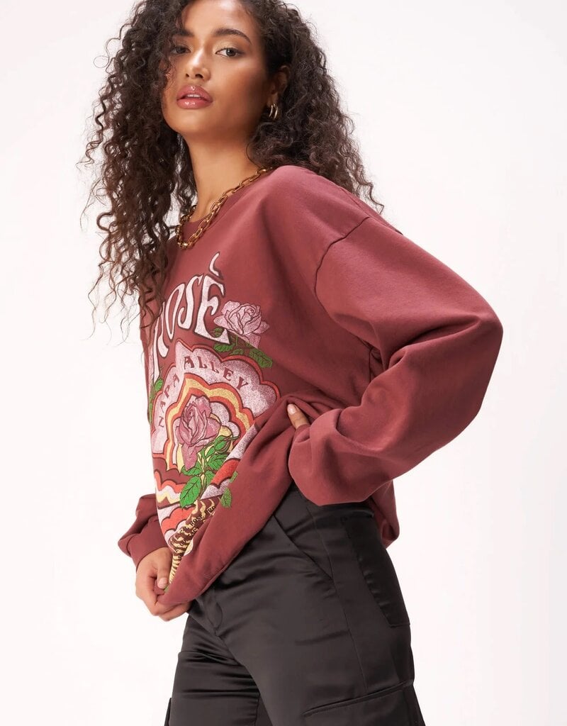 Project Social T Napa Rose Sweatshirt