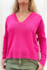 Autumn Cashmere Relaxed V Neck Cashmere Sweater