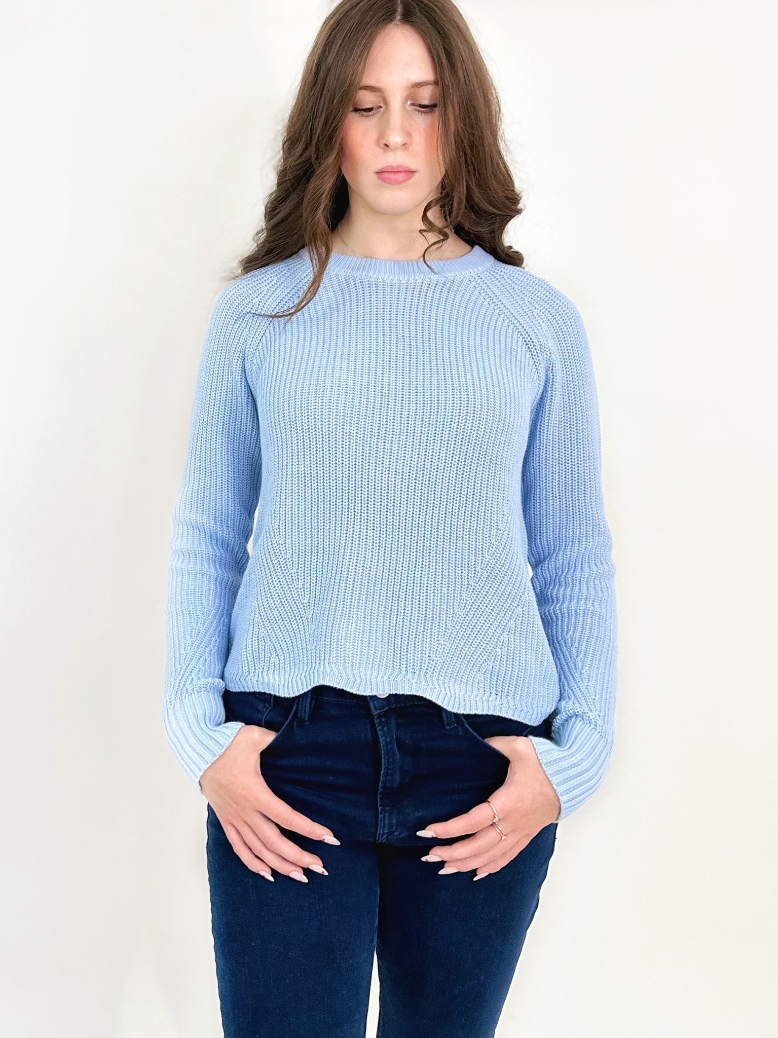 Jenny Scallop Shaker Knit Wish List YYZ