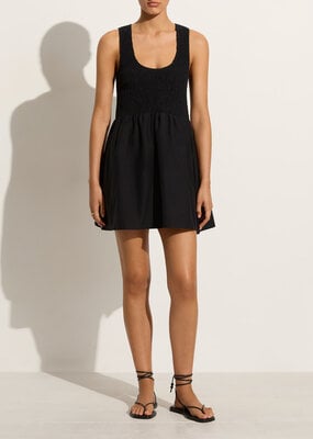 Gathered Seam Lace Inset Dress - Wish List YYZ