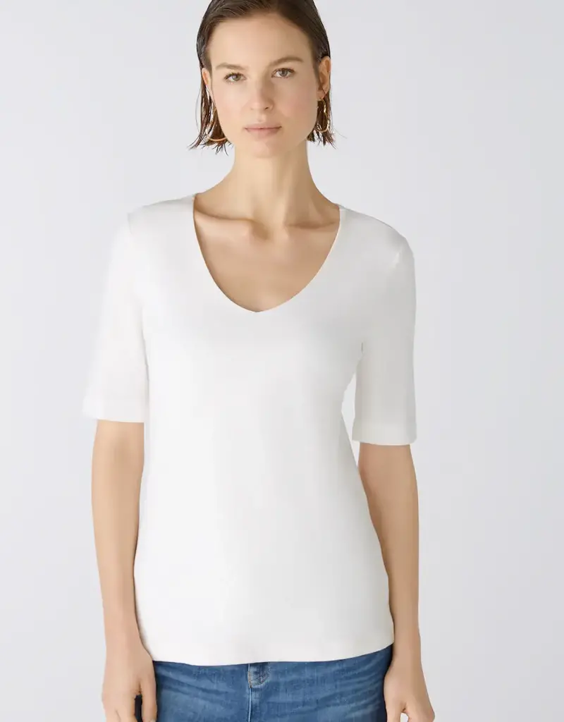 Oui V Neck Tee