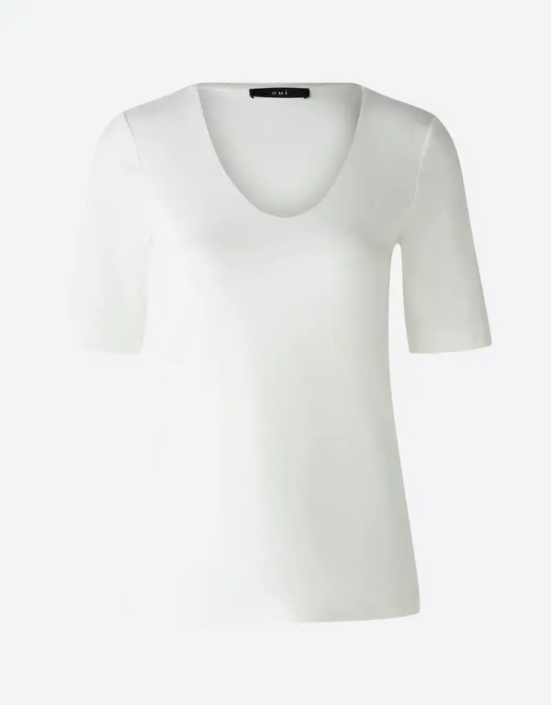 Oui V Neck Tee