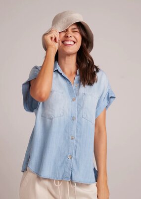 Bella Dahl Two Pocket Short Sleeve Shirt