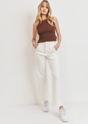 High Rise Straight Wide Leg - Wish List YYZ