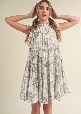 Leanna Puff Sleeve Drawstring Dress – MyCheriEssentiel