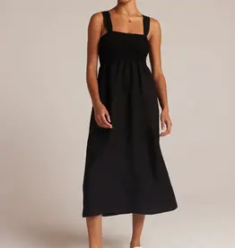 Bella Dahl Smocked Bodice Midi Dress