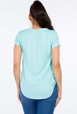 Scout Cate V-Neck Rayon T-Shirt