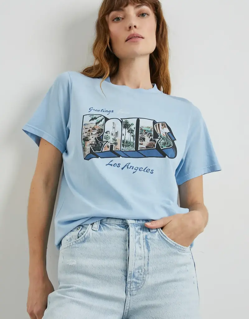 Rails Rails La Postcard Boyfriend Tee