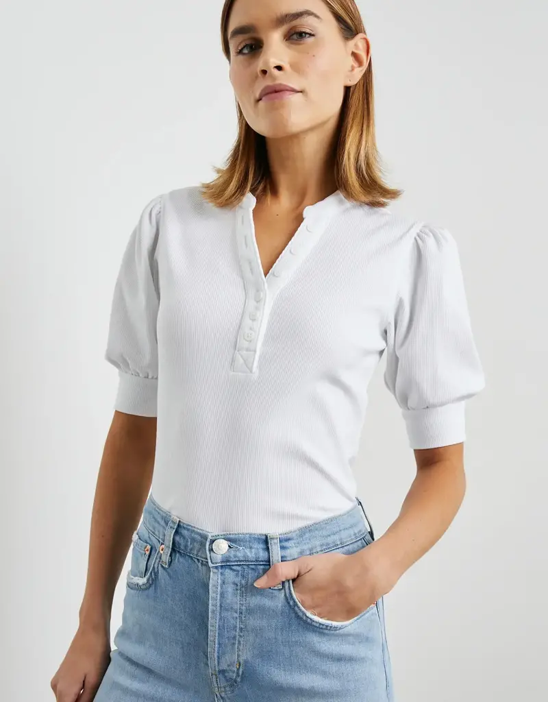 Rails Jewel Puff Sleeve Tee