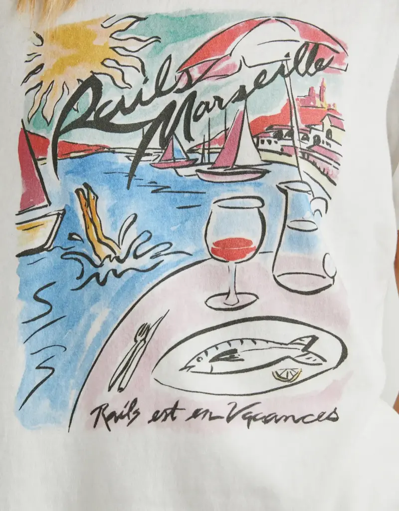 Rails Marseille Boyfriend Tee
