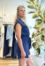 Bella Dahl Brooke Notched Collar Romper